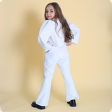 Geblümter Anzug mit Shorts