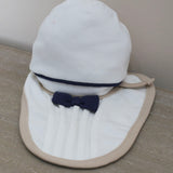 Set Cappellino+Bavetta "Isabel & Martinez"