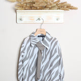 Camicia Animalier (Cravatta inclusa)