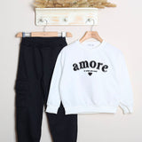 Completo Over Con Pantalone Felpata