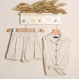 Completo In Lino Con Short