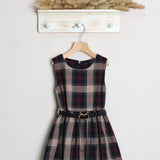 Vestito Scozzese (Cardigan Incluso)
