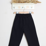 Pantalone Tuta Gamba Larga Felpato