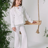 Geblümter Anzug mit Shorts