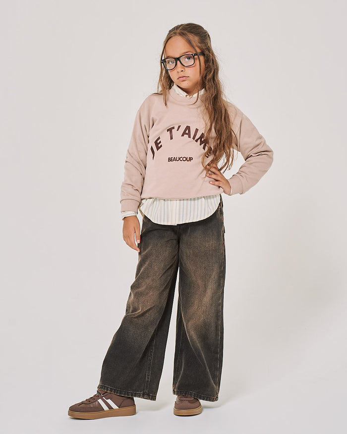 Felpa e jeans