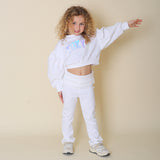 Geblümter Anzug mit Shorts