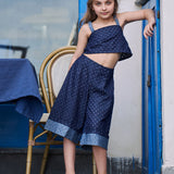 Coordinato Denim Con Pantalone