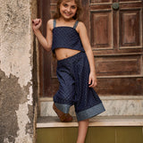 Coordinato Denim Con Pantalone