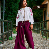 Pantalone Morbido A Plissè