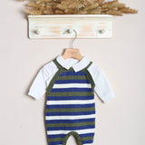 Salopette Con Shirt Manica Lunga