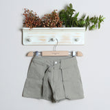 Geblümter Anzug mit Shorts