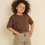 T-Shirt Cropped Girocollo