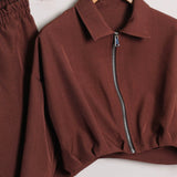 Geblümter Anzug mit Shorts