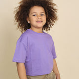 T-Shirt Cropped Girocollo