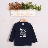 Shirt Stampa Anteriore Caldo Cotone