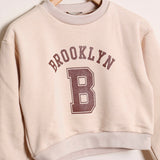 Felpa Girocollo Con Stampa