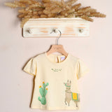 Zweifarbiges Kirschkleid 