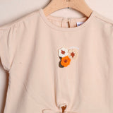 Geblümter Anzug mit Shorts