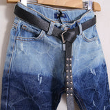 Jeans Bicolor (Cintura Inclusa)