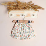 Zweifarbiges Kirschkleid 