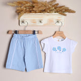 Zweifarbiges Kirschkleid 