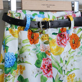 Pantalone Floreale Palazzo (Cintura Inclusa)