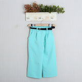 Pantalone Gamba Larga Con Applicazioni (Cintura Inclusa)