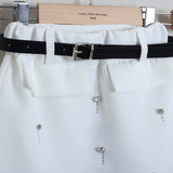 Geblümter Anzug mit Shorts