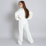 Geblümter Anzug mit Shorts