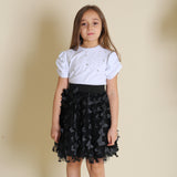 Geblümter Anzug mit Shorts