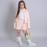 Geblümter Anzug mit Shorts