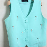 Gilet Con Applicazioni