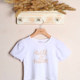 T-Shirt Manica Sbuffo