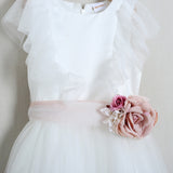 Vestito Cerimoniale Con Tulle