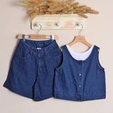 Completo Denim Con Short