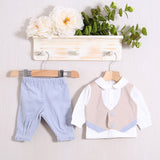 Tutina Spezzata Ciniglia "Sartoria Dei Piccoli"