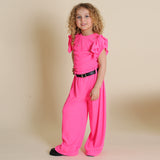 Geblümter Anzug mit Shorts