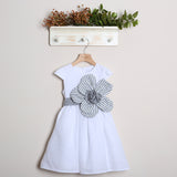 Vestito Cerimoniale In Lino (Fiocco Rimovibile)