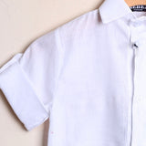 Camicia Classica In Lino