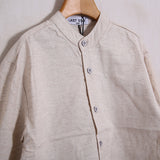 Camicia Collo Coreano Lino