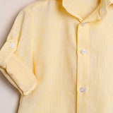 Camicia Classica In Lino
