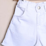Short Denim Con Rotture