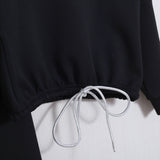 Completo Tuta Oversize Con Pantalone Gamba Larga