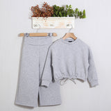 Completo Tuta Oversize Con Pantalone Gamba Larga