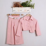 Anzug mit Palazzo-Hose 