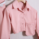 Anzug mit Palazzo-Hose 