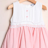 Zweifarbiges Kirschkleid 