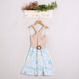 Vestito Floreale(Cintura Inclusa)