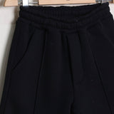 Pantalone Tuta Gamba Larga Felpato