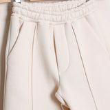 Pantalone Tuta Gamba Larga Felpato